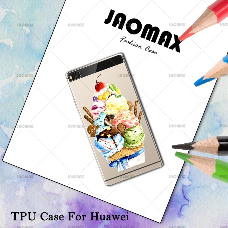 Case Huawei Mate 8 / Pre-order * เคส TPU นุ่ม พิมพ์ลายไอศครีม น่ารักๆ *
