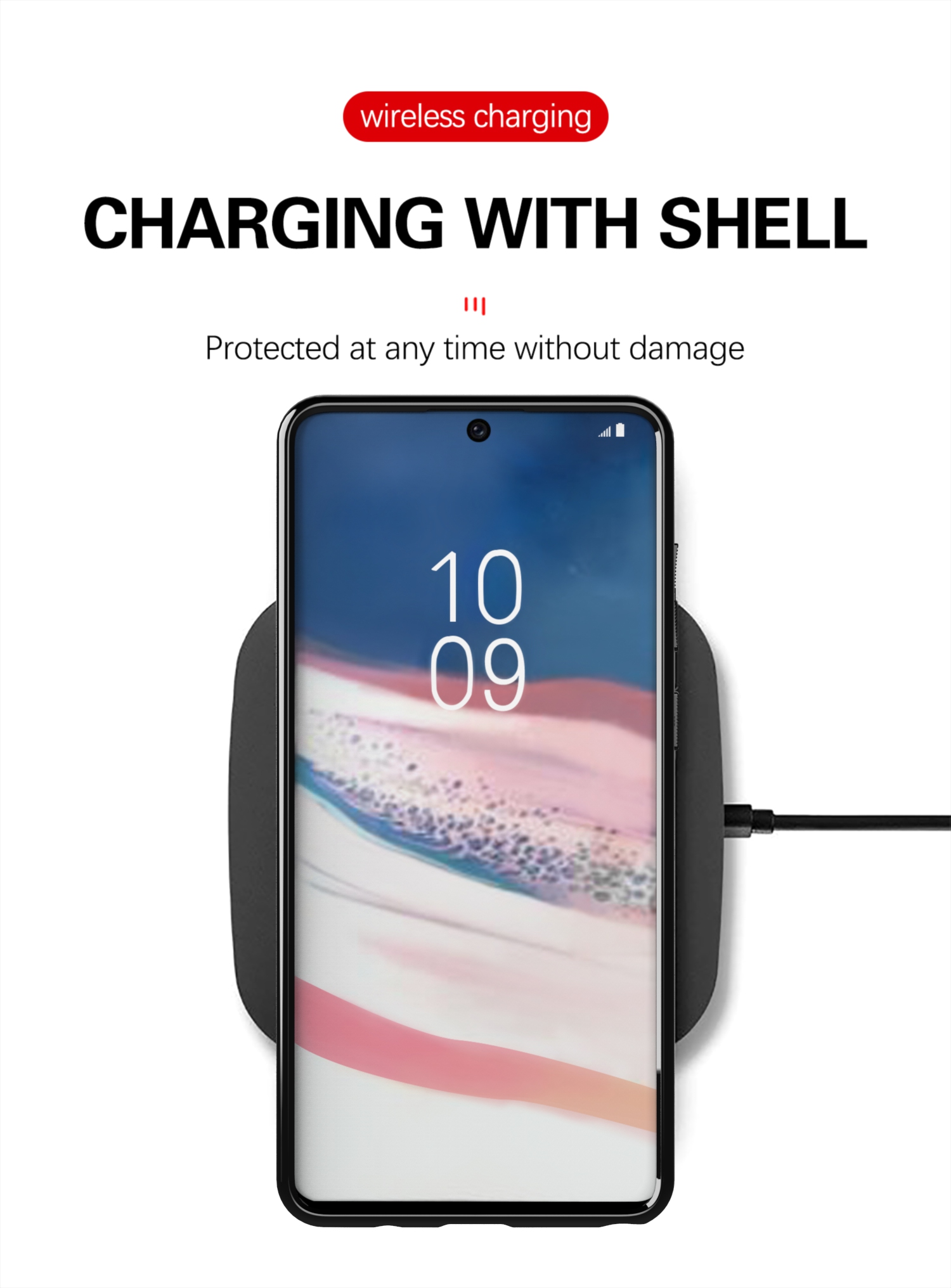 Case Samsung Galaxy Note 10 Lite / Pre-Order * Thunder Series ทอลายทแยงเนื้อนิ่ม TPU ปก *