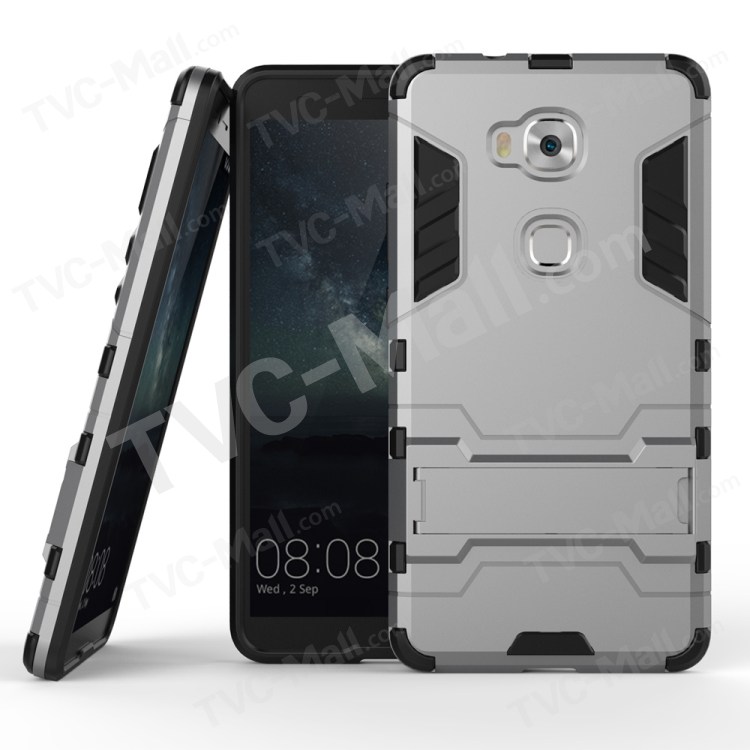 Case Huawei GR 5 / Pre-order *เคสแข็ง PC + TPU เลเยอร์คู่คุ้มครอง + ขาตั้ง *