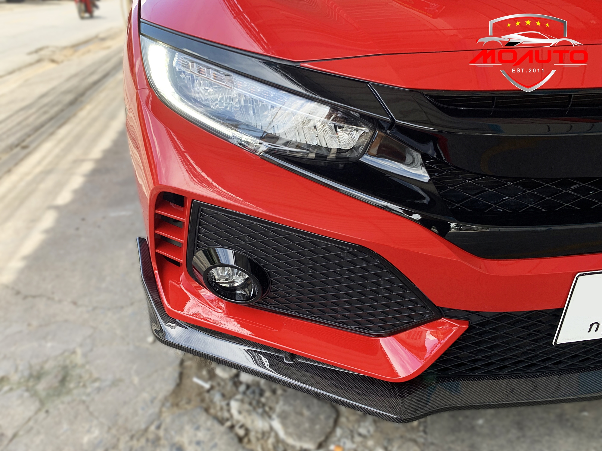 ชุดแต่ง TYPE-R สำหรับ CIVIC FC 2016-2021 (แบบเปลี่ยนกันชน)