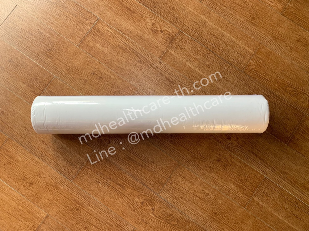 กระดาษรองเตียงกันเปื้อน หนา30แกรม 80*180cm(48-50แผ่น) กันฝุ่นโปร่งระบายอากาศ มีรอยปะสำหรับฉีกแต่ละแผ่น