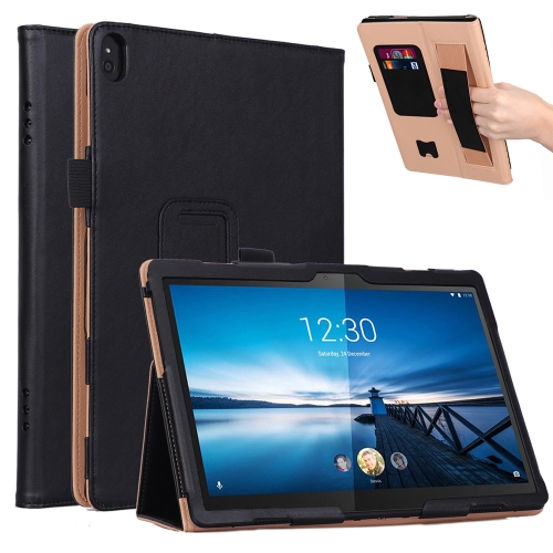 Case Lenovo Tab M10 REL # Pre-Order * เคสแท็บเล็ตหนัง PU พร้อมช่องเสียบการ์ดและสายคล้องมือยืดหยุ่น *