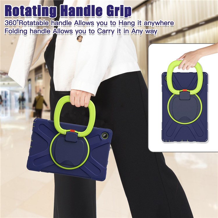 Case Lenovo Tab M10 Plus (3rd Gen) # Pre-order * ป้องกันสามชั้น: กรอบกันชน PC แบบแข็ง + ด้านใน PC + นอกซิลิโคนแบบอ่อน *