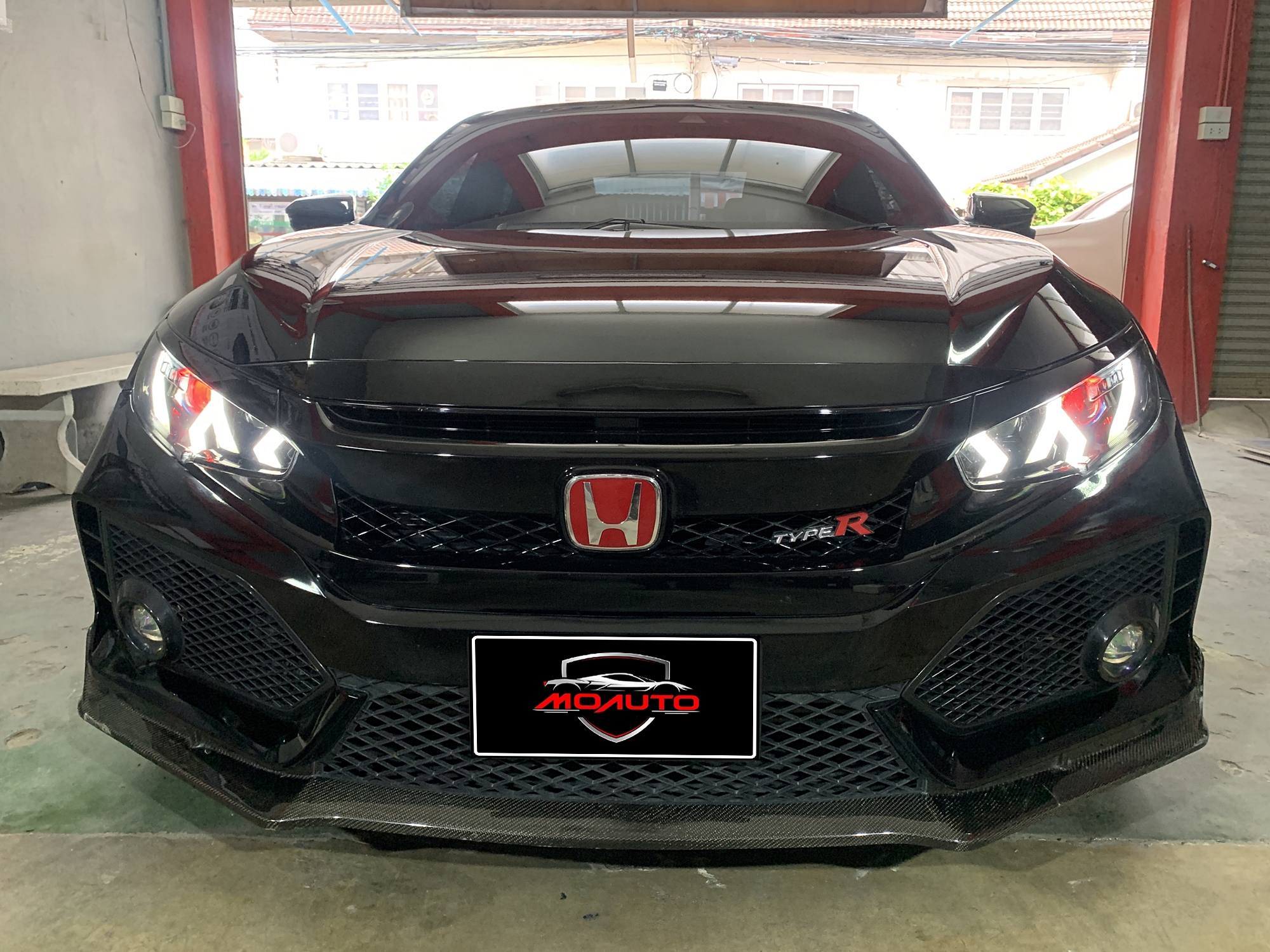 ชุดแต่ง TYPE-R สำหรับ CIVIC FC 2016-2021 (แบบเปลี่ยนกันชน)