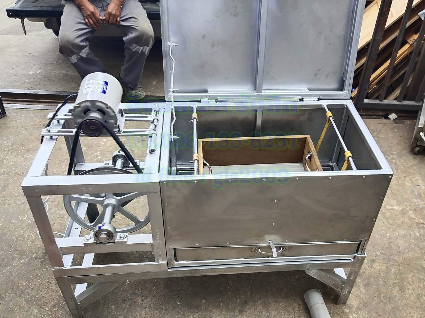 เครื่องร่อนยาสมุนไพรไฟฟ้า