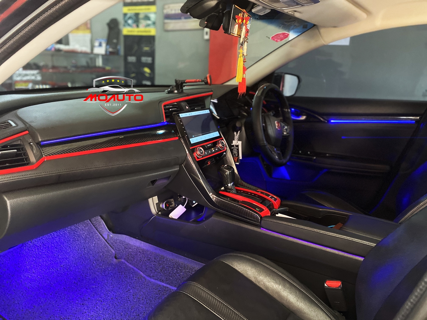 ไฟ Ambient light ตรงรุ่น V1 CIVIC FC / FK