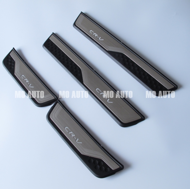 สคับเพลทชายบันได LED CR-V