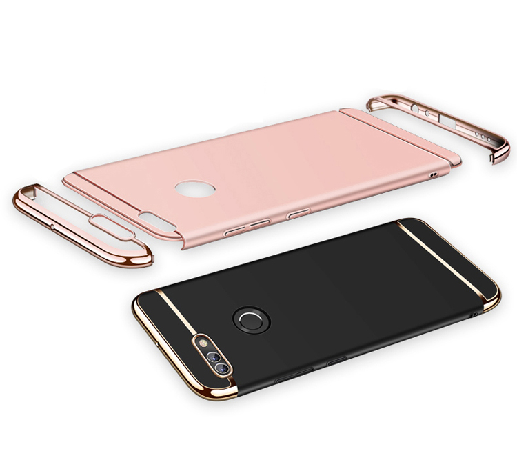 Case Huawei Y9 / Pre-order * 3-in-1 คุ้มครอง วัสดุโพลีคาร์บอเนตพรีเมี่ยม *