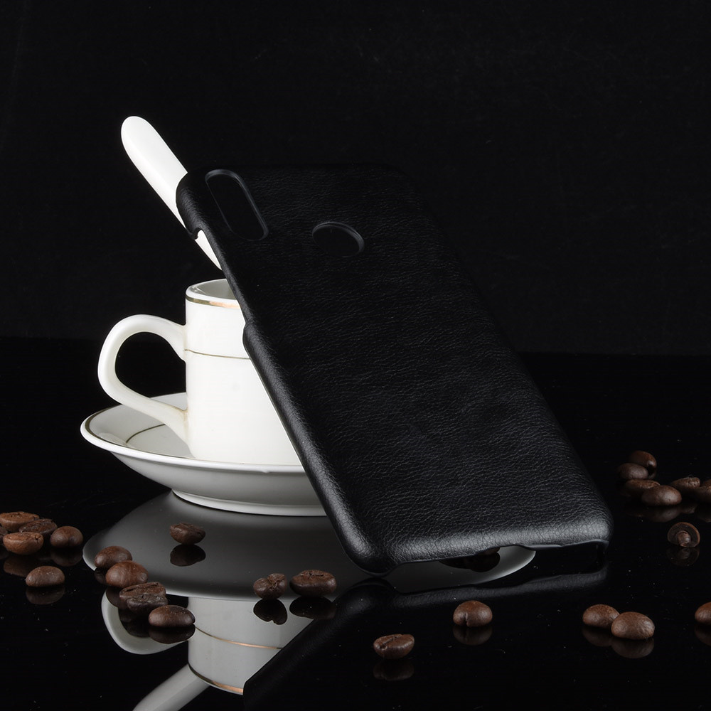 Case Huawei Y9 2019 / Pre-orde * เคสแข็งหรูหราลิ้นจี่หนัง PU ปกคลุม *