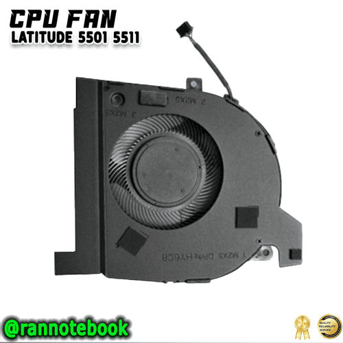ใหม่ พัดลมโน๊ตบุ๊ค CPU FAN Dell Precision 3551 Latitude 5501 5511