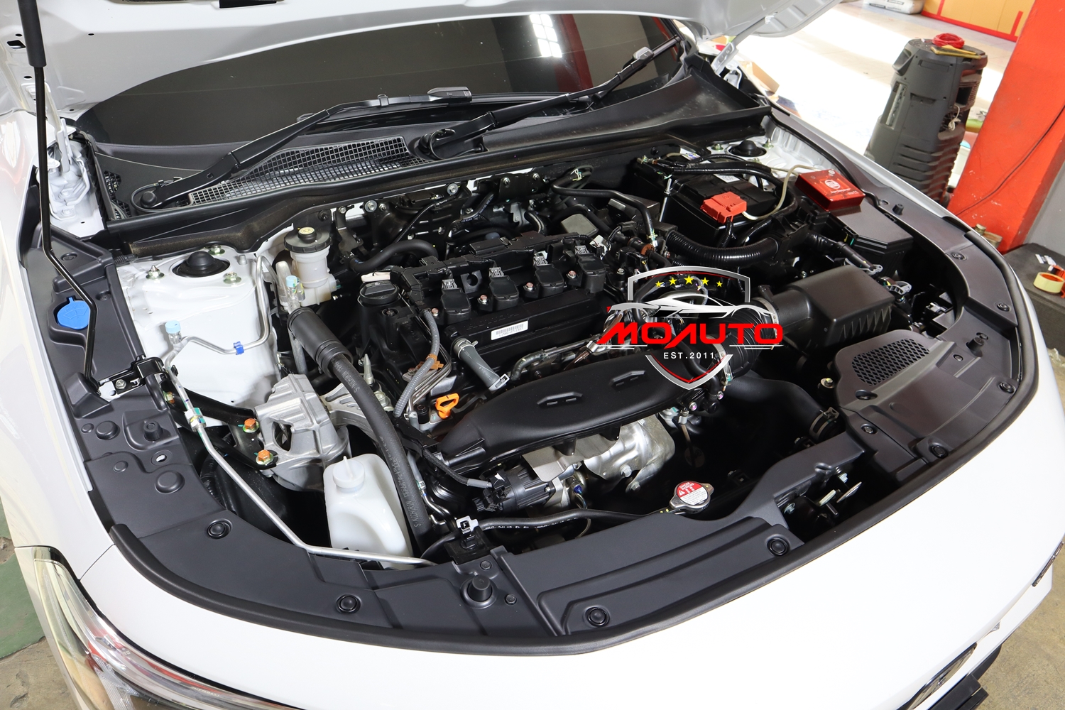 แผ่นปิดข้างเครื่อง 6 ชิ้น สำหรับ CIVIC FE 1.5 TURBO เท่านั้น