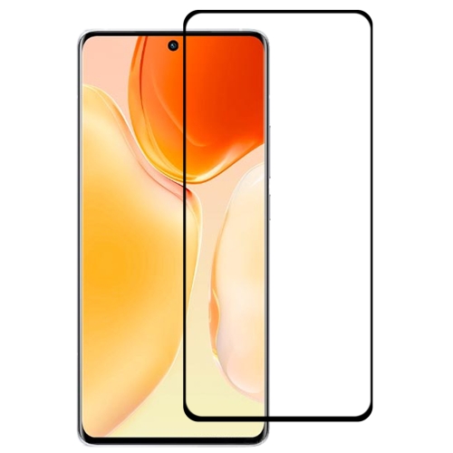 กระจกกันรอย Vivo X70 Pro # Pre-orde * 3D Curved Edge Full Screen ฟิล์มกระจกนิรภัย (สีดำ) *