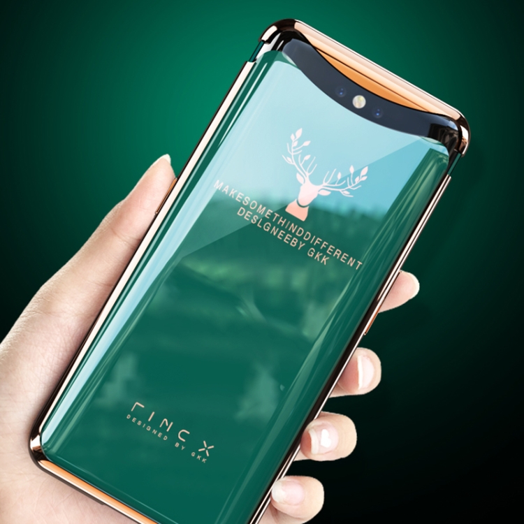 Case OPOP Find X / Pre-Order * GKK เคส PC + ของแข็งสีเทคนิคการชุบป้องกัน *