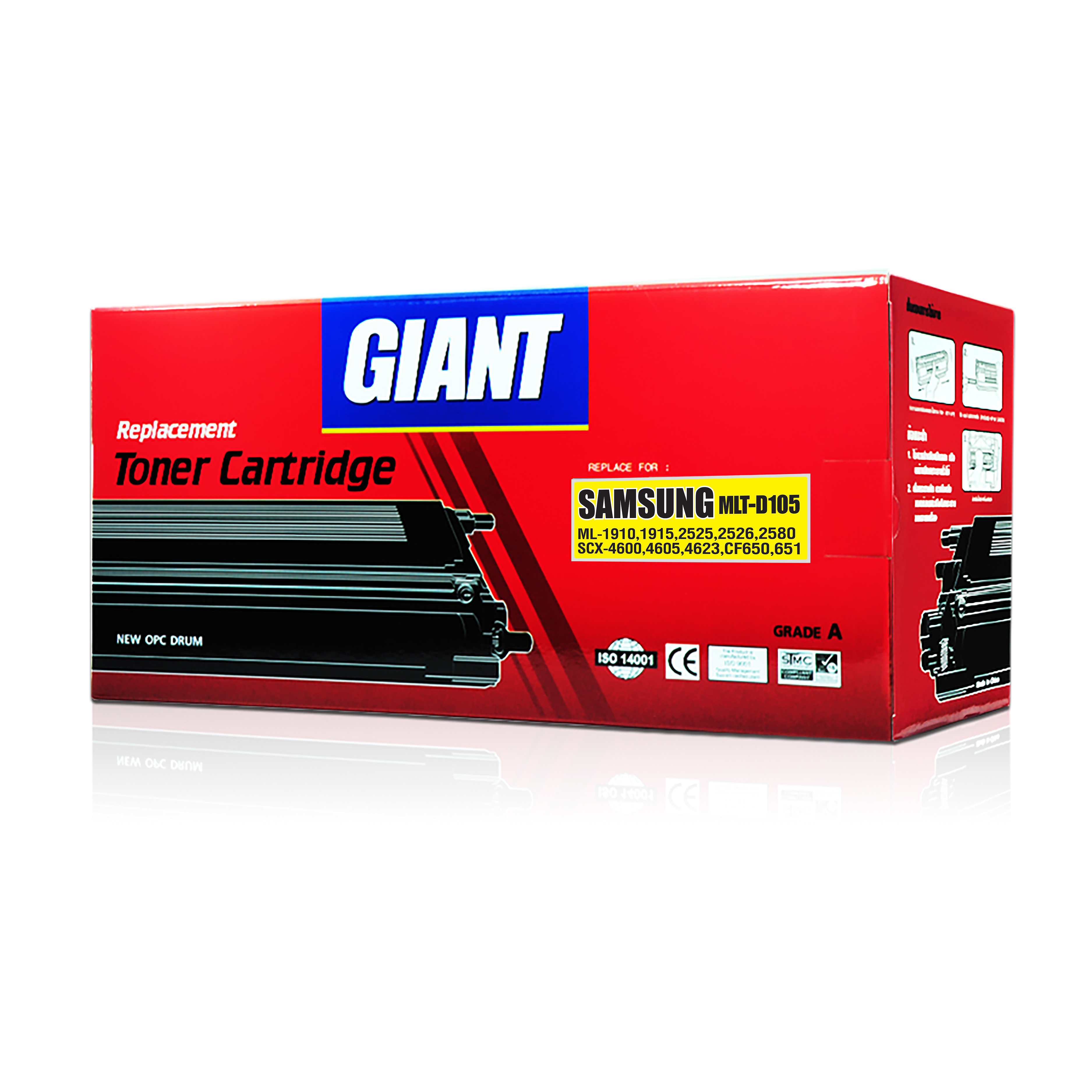 GIANT SAMSUNG SF-650 ตลับหมึกเลเซอร์ MLT-D105L (Black)