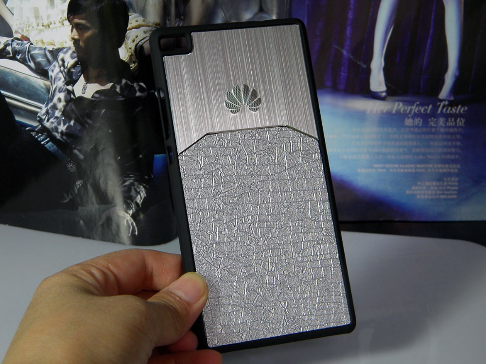 Case Huawei P8 Lite / Pre-order * เคสหรูหรา ขัดอลูมิเนียมโลหะ ผิวHybird ปกแข็ง *