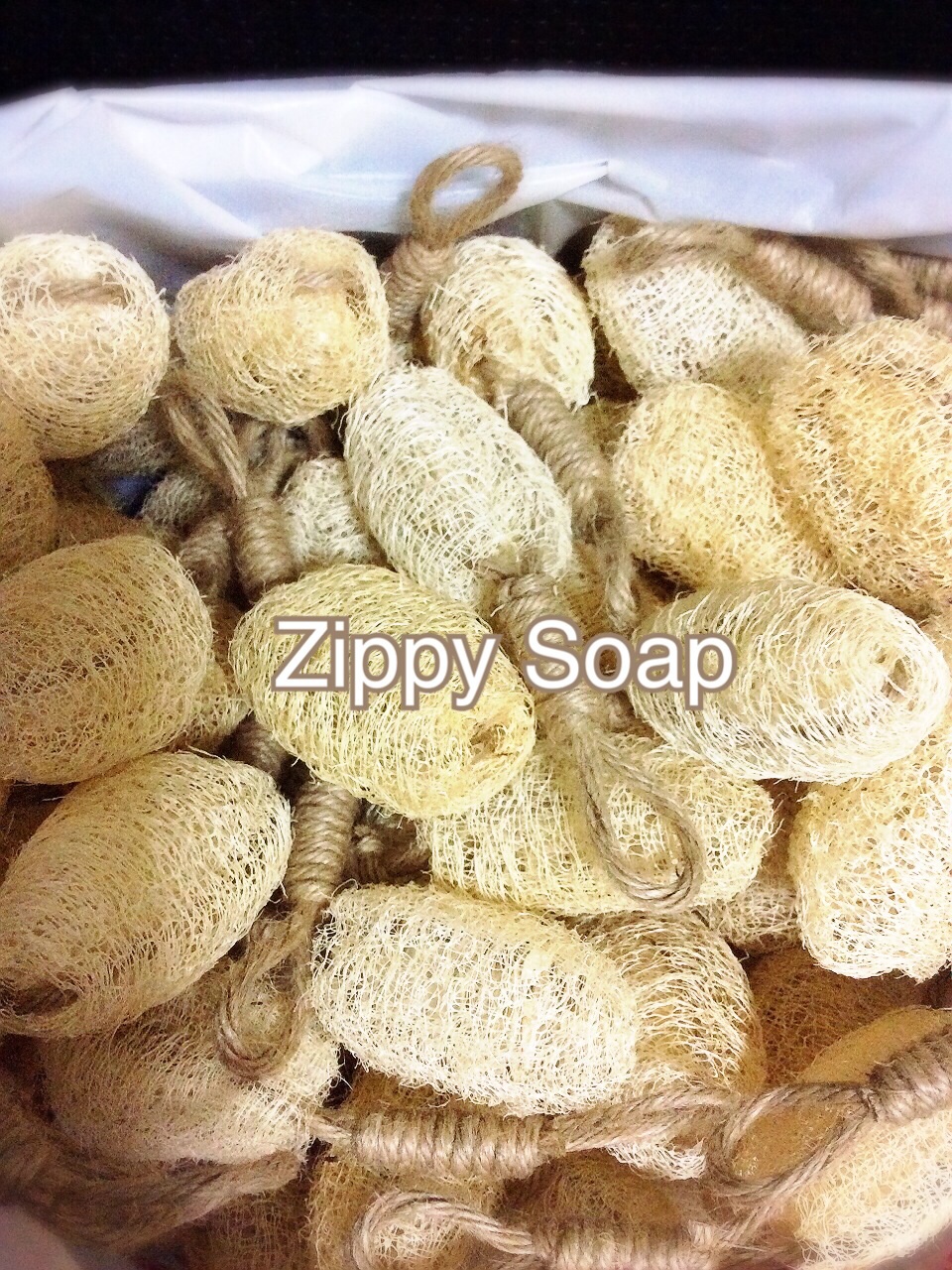 ใยบวบร้อยเชือก 2" 20 ลูก โปรดระบุจำนวน