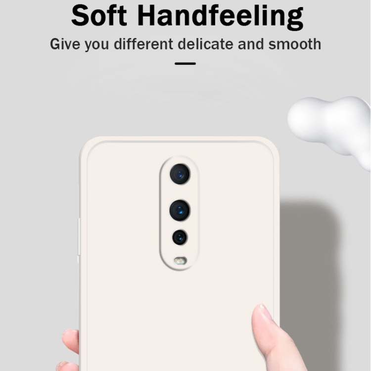 Case OPPO R17 Pro # Pre-Order * เคสสีทึบแบบซิลิโคนเหลว ซิลิโคนตรงขอบตรงป้องกันการกระแทก *
