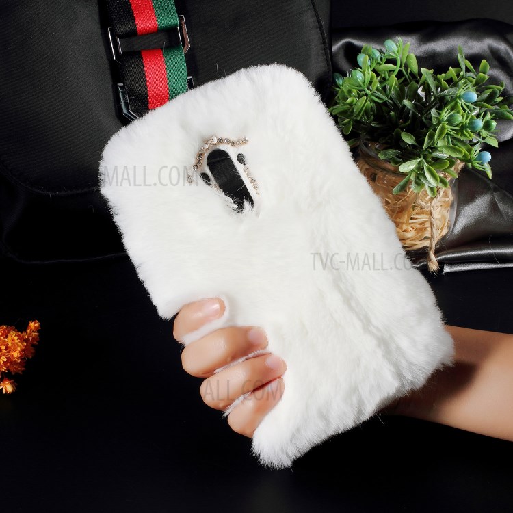 Case Huawei Mate 9 / Pre-order * เคสขนนุ่มน่าสัมผัสเคลือบ Rhinestone TPU *