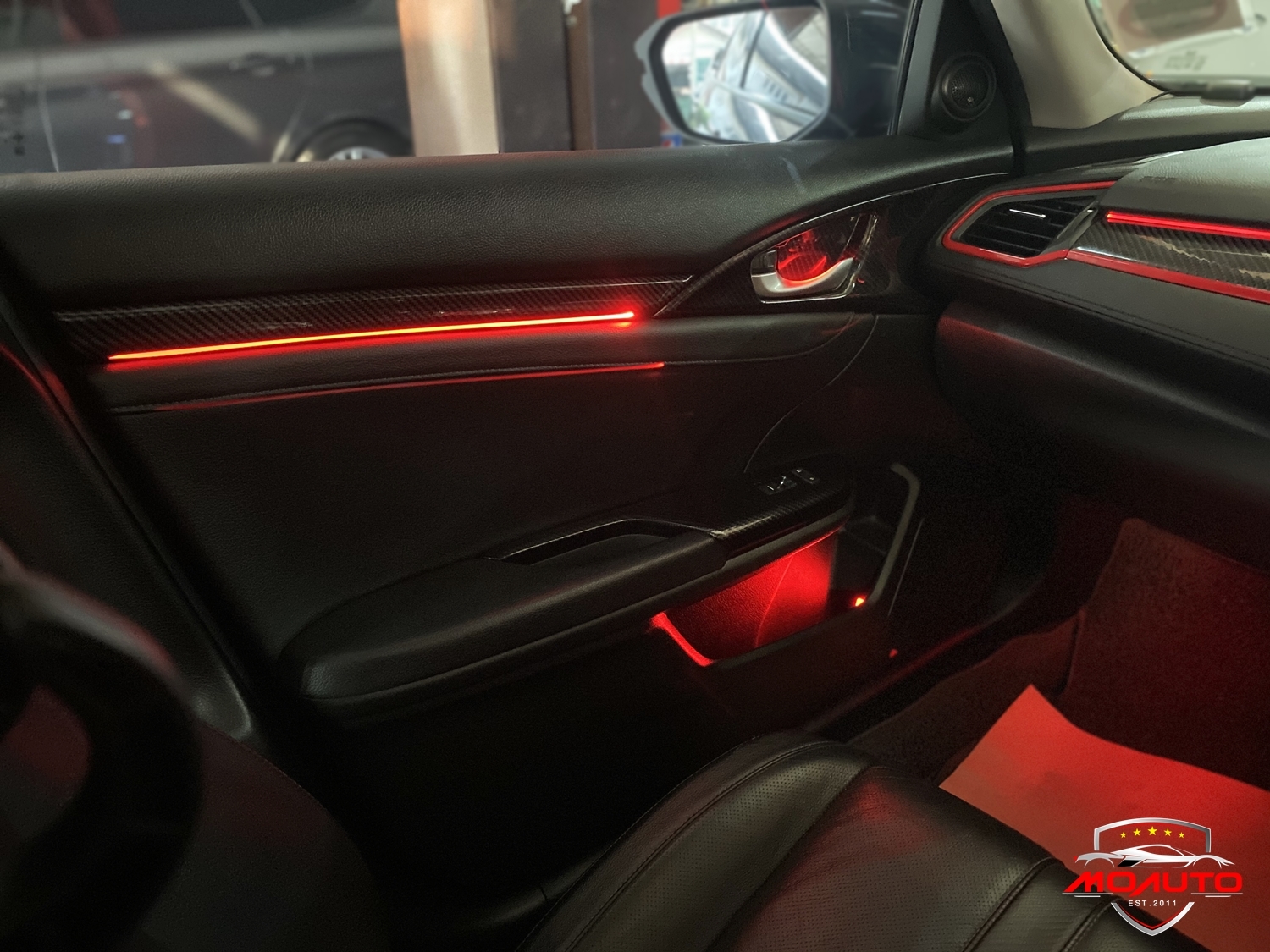 ไฟ Ambient light ตรงรุ่น V1 CIVIC FC / FK