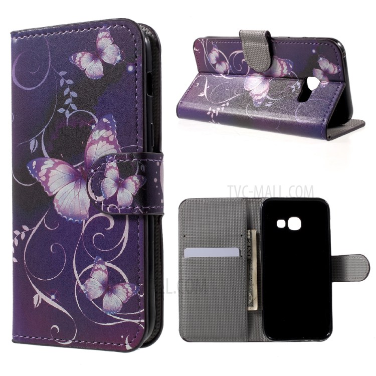 Case Samsung Galaxy A3 (2017) / Pre-Order * เคสกระเป๋าสตางค์หนังที่มีลวดลาย *