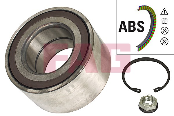ลูกปืนล้อหน้า RANGE ROVER EVOQUE / Wheel Bearing Kit, LR024267
