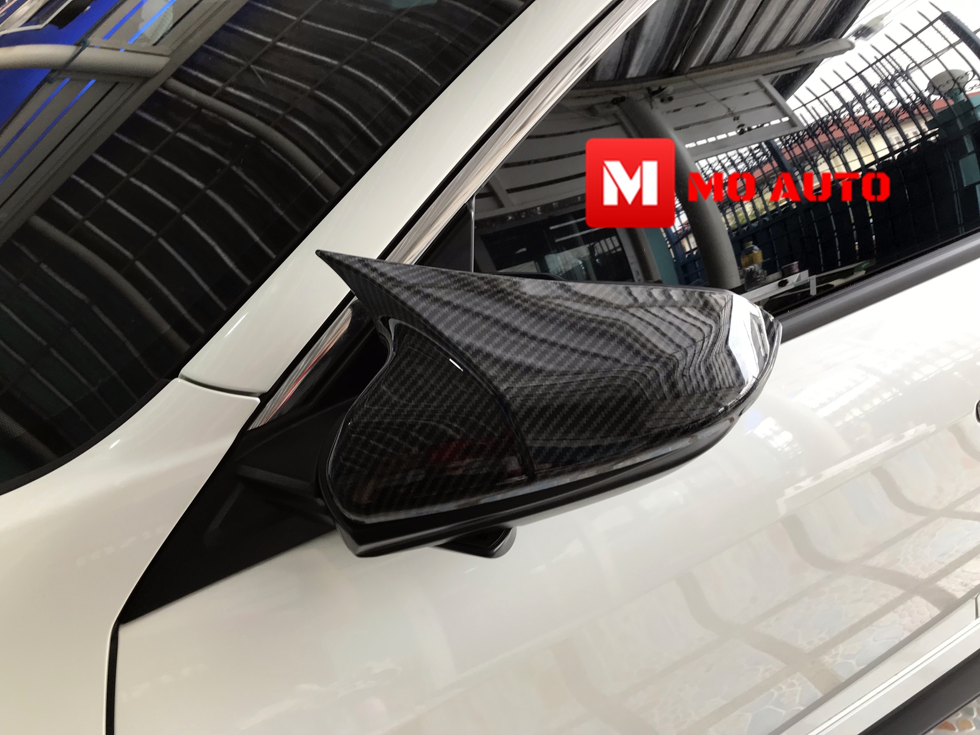 ครอบกระจกมองข้าง คาร์บอน ทรง M Performance CIVIC FC/FK