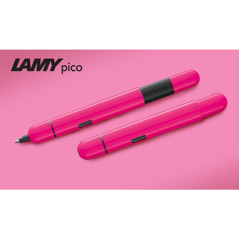 Lamy Pico Neon Pink ballpoint pen Limited Edition 2017