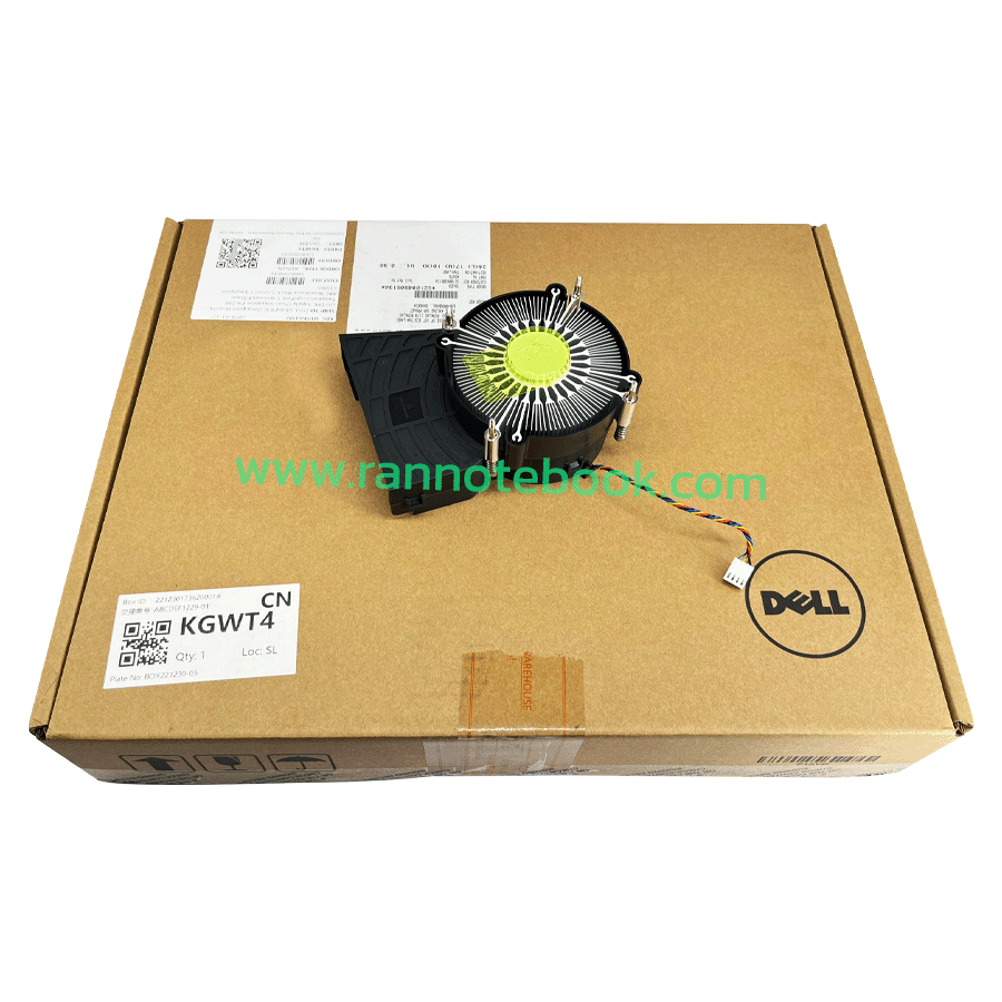 KGWT4 พัดลม CPU Heatsink Dell Optiplex 3050 3060 5060 7050 7060 แท้ศูนย์ Dell Thailand
