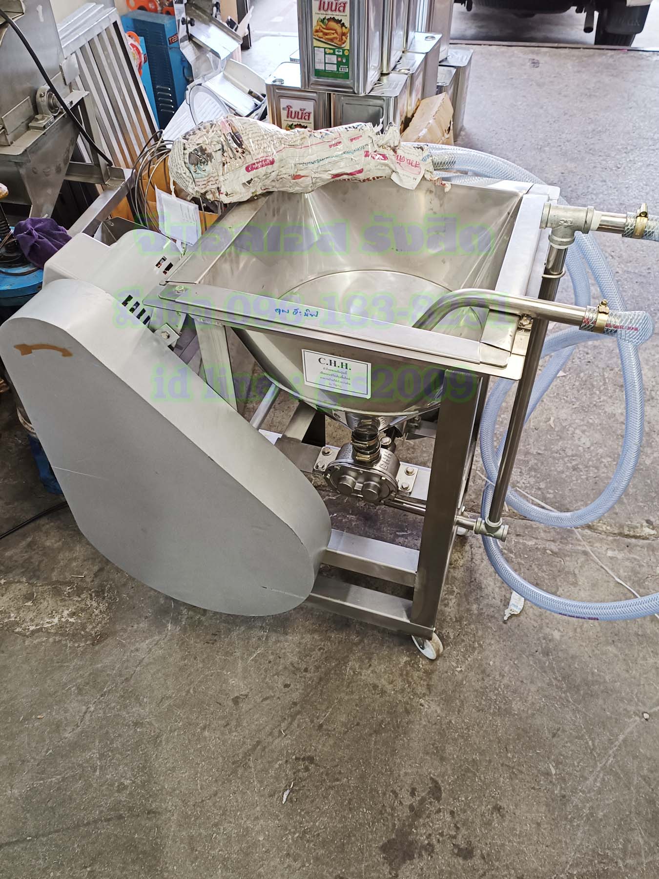 เครื่องโรยเส้นขนมจีนโครงสแตนเลส