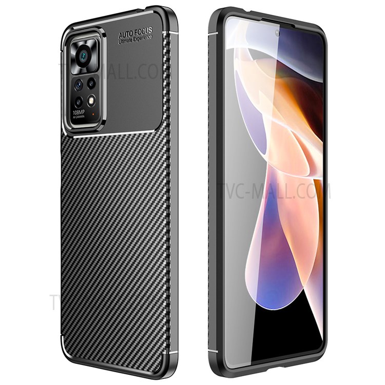 Case Xiaomi Redmi Note 11 Pro # Pre-Order * เคสคาร์บอนไฟเบอร์พื้นผิวป้องกันลายนิ้ว *