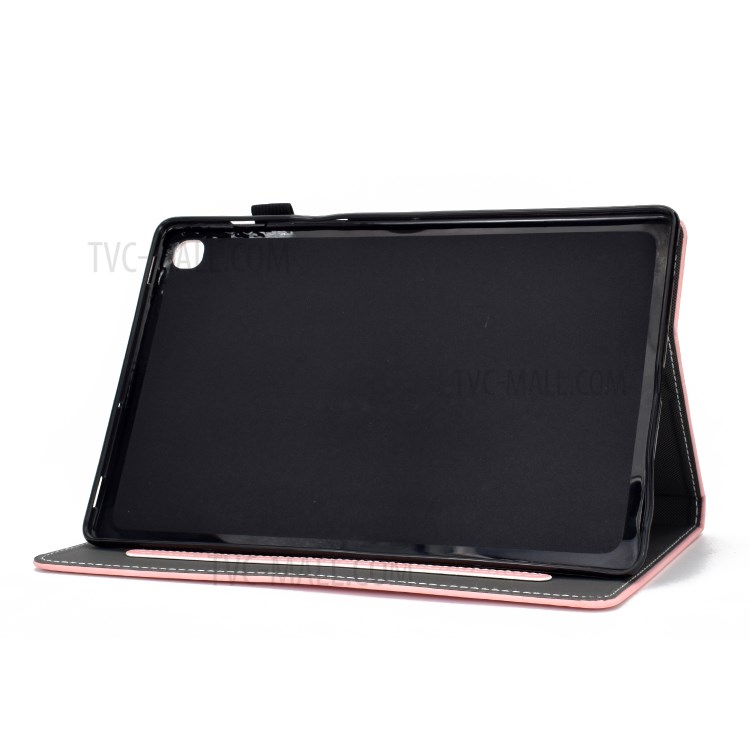 Case Samsung Galaxy Tab S6 Lite / Pre-Order * เคสลายประทับช้างการ์ดสล็อตยืนซองหนังตราตรึงใจด้วยรูปแบบช้างปรับแต่งอุปกรณ์ มีช่องเสียบการ์ดเพื่อถือบัตรของคุณ *