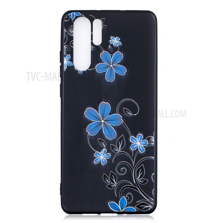 Case Huawei P30 Pro # Pre-Order * เคส TPU Soft Cover ลายนูนฝีมือการนำเสนอรูปแบบที่สดใส *