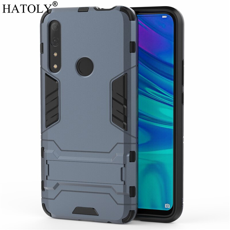 Case Huawei Y7p / Pre-Order *เคสแข็ง PC + TPU เลเยอร์คู่คุ้มครอง + ขาตั้ง *