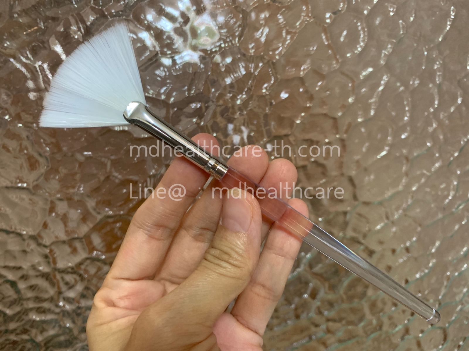 แปรงพัดมาร์คหน้า ขนาดเล็ก S 17cm.