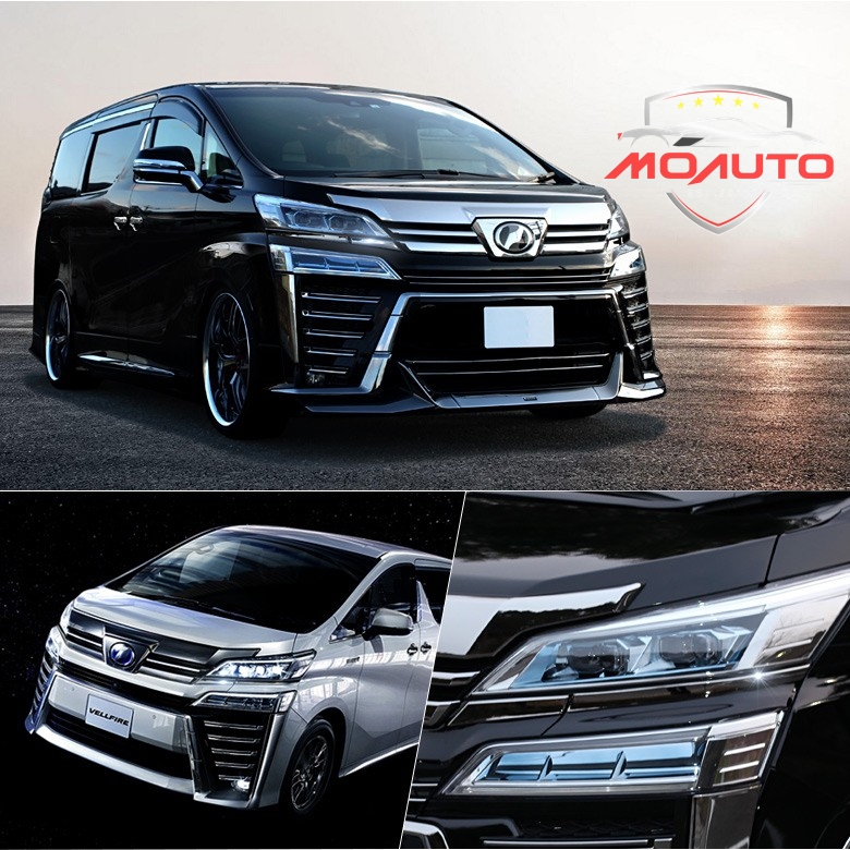 คิ้วไฟหน้ากันชน VELLFIRE 30 MC