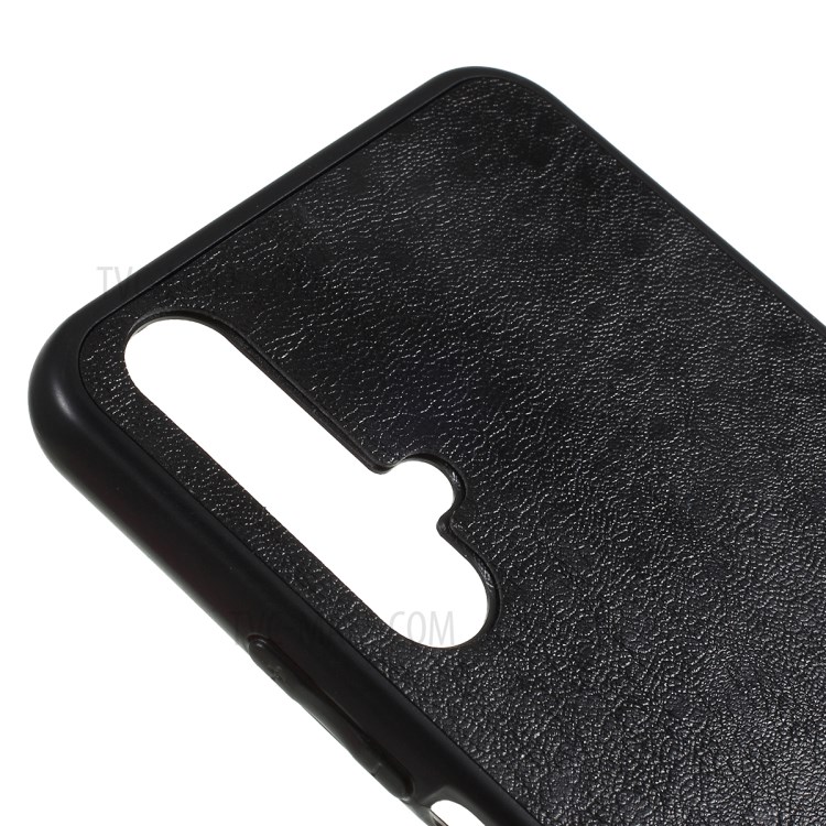 Case Huawei Nova 5T / Pre-order * เคสหนังม้าเคลือบ PC + TPU *