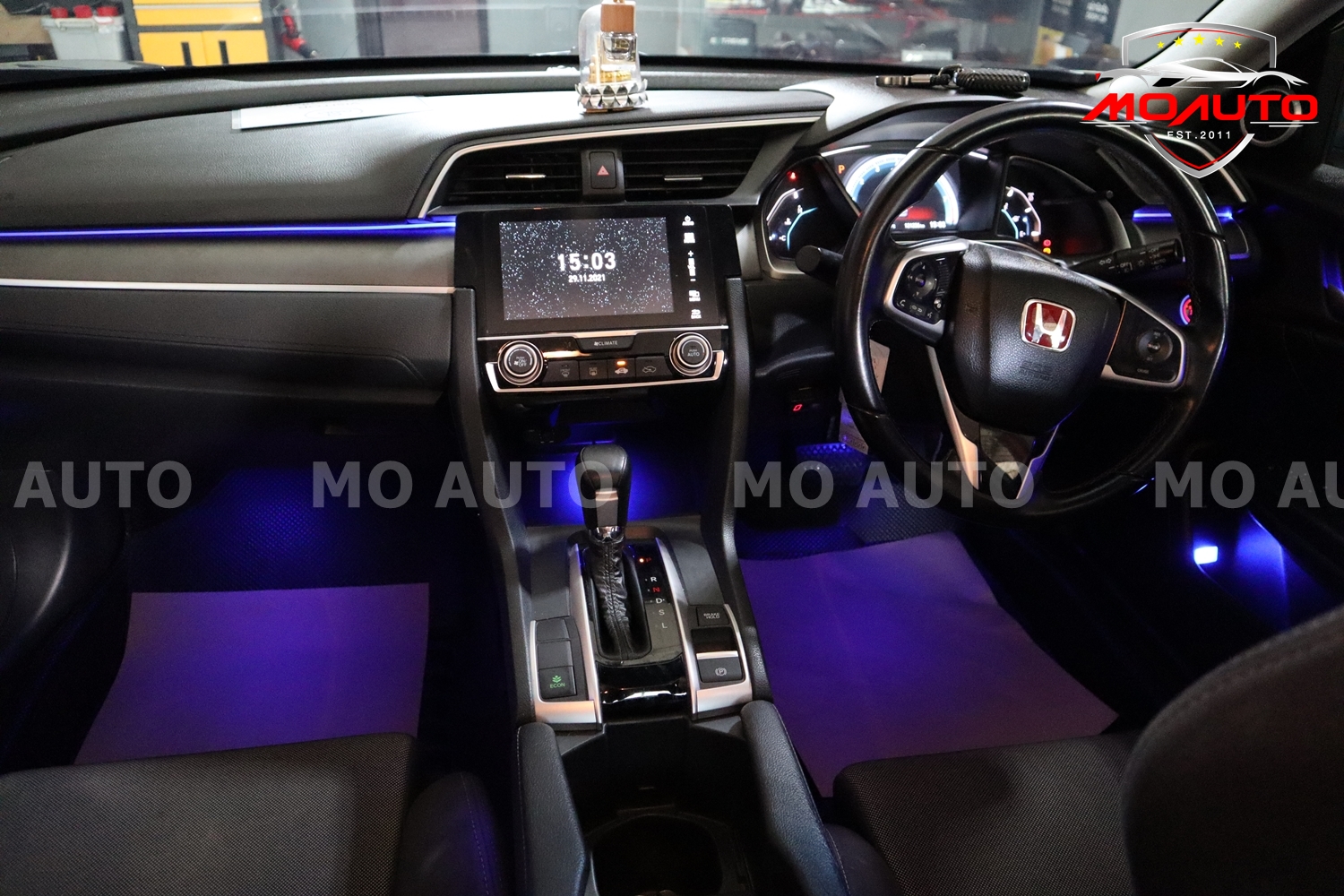 ไฟ Ambient light ตรงรุ่น V1 CIVIC FC / FK