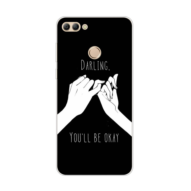 Case Huawei Y9 / Pre-order * เคสซิลิคอนการ์ตูนจิตรกรรมTPU Softปกหลัง *