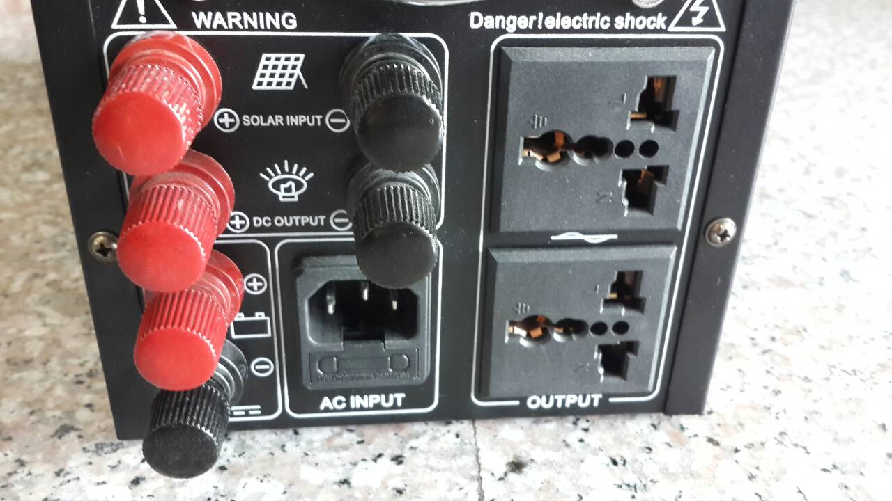 เครื่องแปลงไฟสำหรับโซล่าเซลล์ + โซล่าชาร์จเจอร์ (NK Solar Inverter)