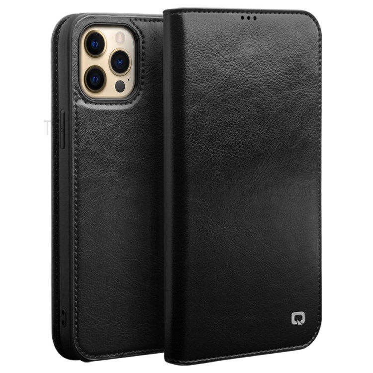 Case iPhone 13 Pro Max # Pre-Order * QIALINO ทำจากหนังวัวคุณภาพพร้อมฝีมือดีและการเย็บอย่างละเอียด ระดับไฮเอนด์ และทนต่อการสึกหรอ *