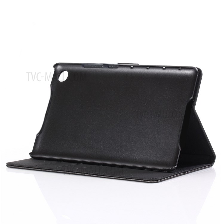 Case Huawei MediaPad M5 lite / Pre-Order * เคสผิวหนังม้าหนังแบบใส่บัตรเครดิต *