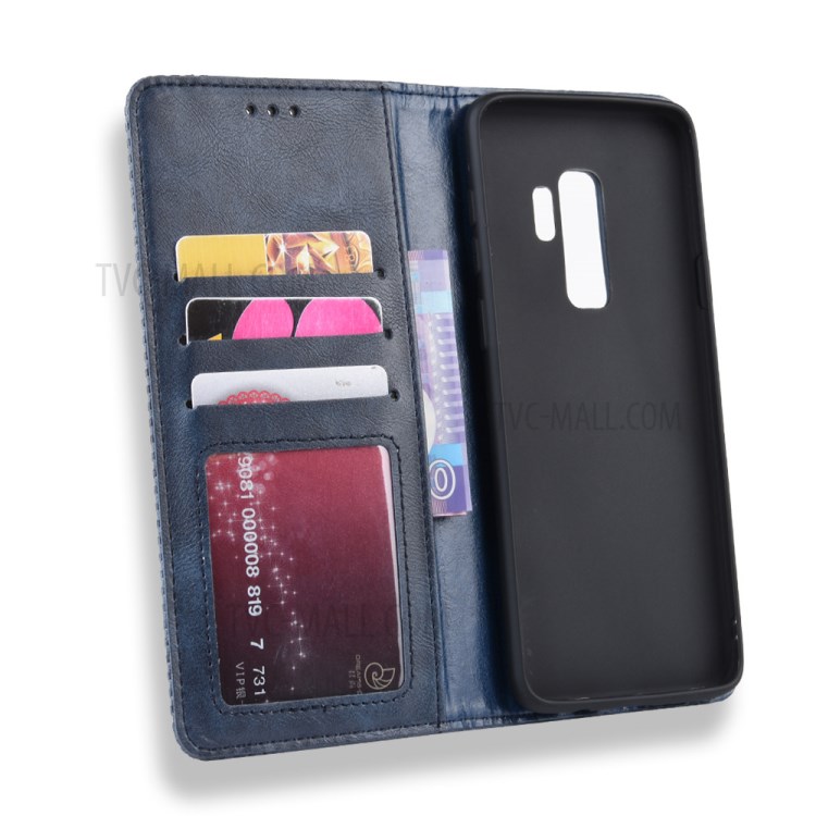 Case Samsung Galaxy S9 Plus / Pre-Order * เคสสไตล์วินเทจซองหนังกระเป๋าสตางค์ *