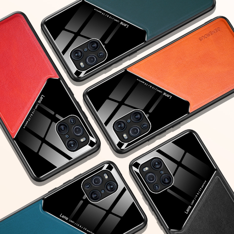 Case OPPO Find X3 / X3 Pro # Pre-Order * All-Inclusive Leather + เคสแก้วพร้อมแผ่นโลหะโลหะ *
