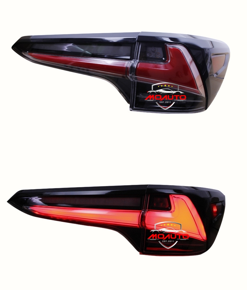 โคมไฟท้าย ทรง Lexus Style New Fortuner 2016-2021