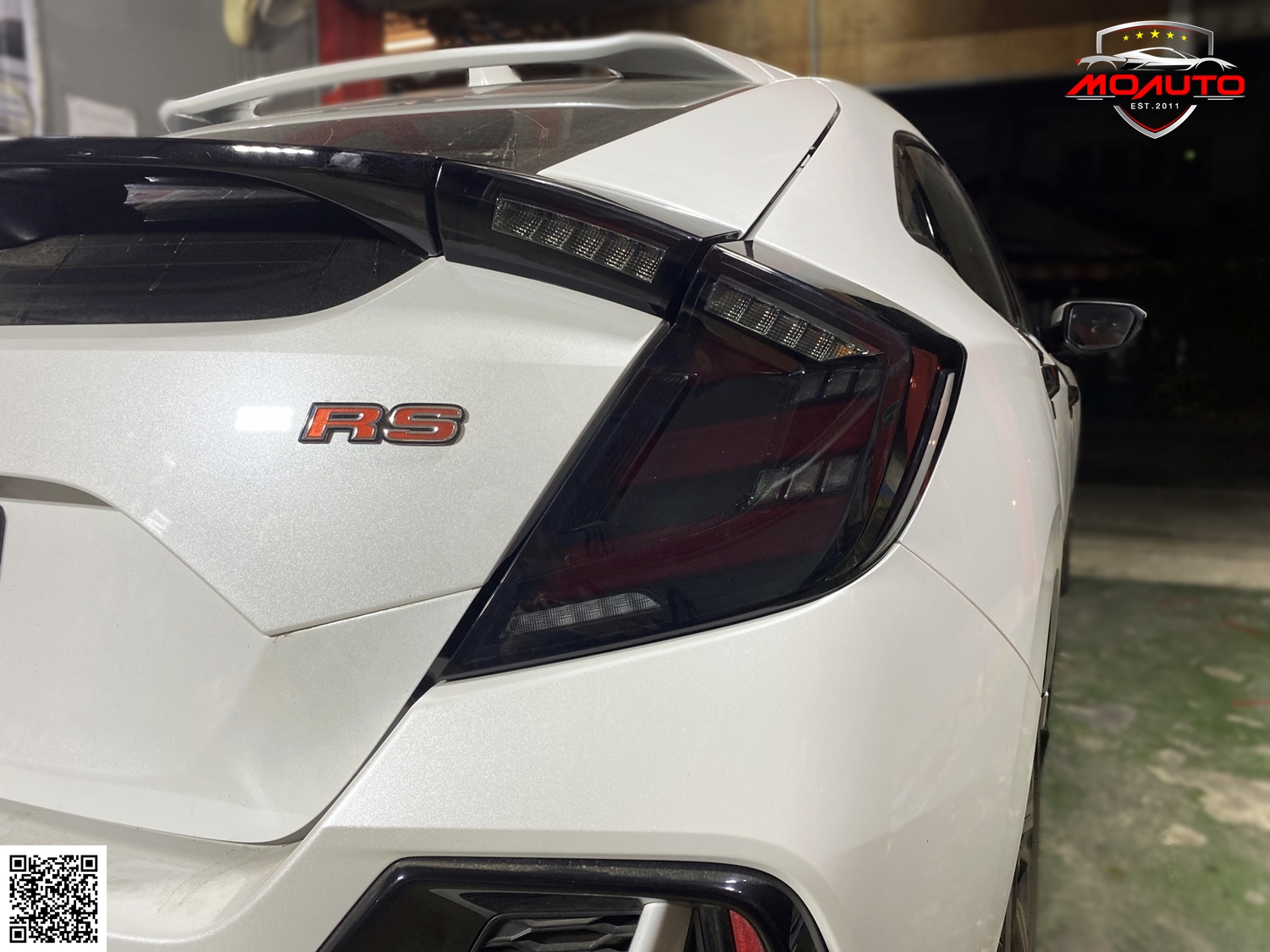 ไฟท้าย LED CIVIC FK ทรง Mugen Style