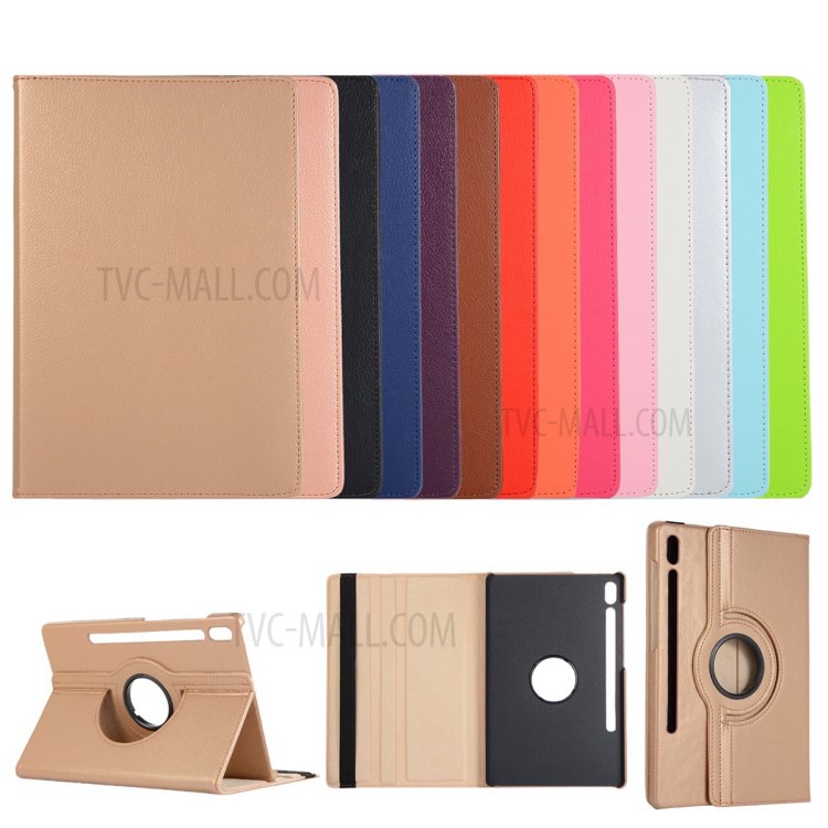 Case Samsung Galaxy Tab S7 FE # Pre- Order * เคสแท็บเล็ตหนัง PU หมุนได้ 360 องศา *