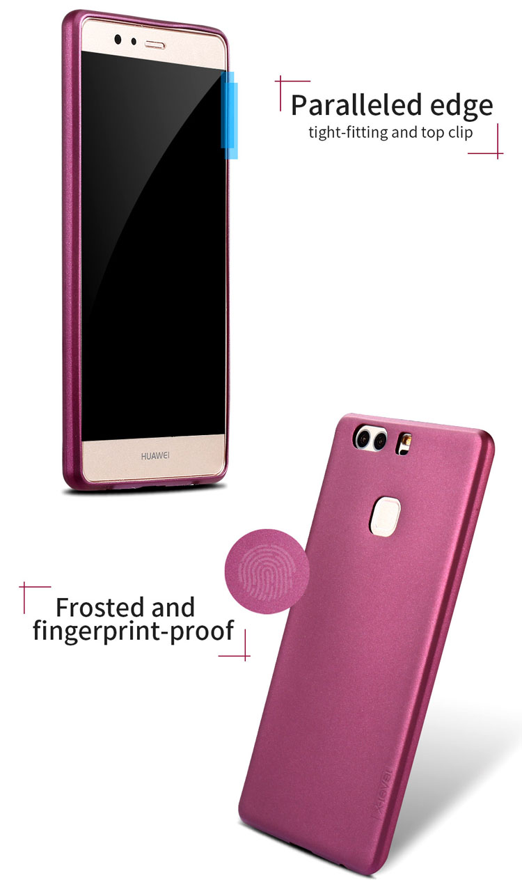 Case Huawei P9 Plus / Pre-order * X-LEVEL เคส TPU 0.8mm ริมขอบปกหนาสำหรับการป้องกันกล้อง *
