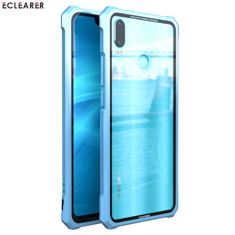 Case Huawei Nova 3 / Pre-Order * เคสอลูมิเนียมโลหะ ปกหลังกระจกนิรภัย 9 H + Premium *
