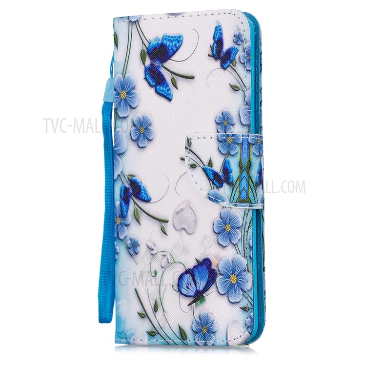 Case Samsung Galaxy S10 / Pre-Order * กระเป๋าสตางค์พิมพ์รูปแบบยืน เคสที่มีสายคล้องมือ *