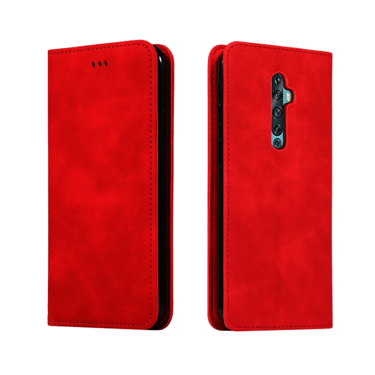 Case OPPO Reno 2F / Pre-Order *Retro Skin Feel Business ซองหนังพลิกแนวนอนแม่เหล็ก *